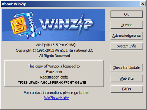 winzip for mac serial key
